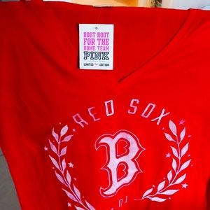 Boston red Sox pink shirt